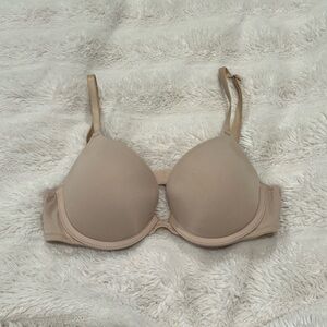 Beige VS Pink Push Up Bra